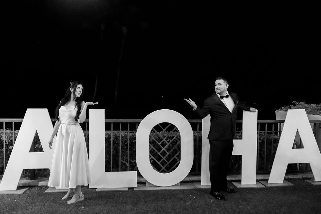 Loura & Javier's Stunning Maui Wedding at Gather